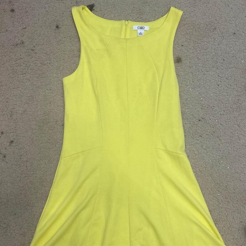 Yellow Cato Tennis/Golf/Athletic Dress